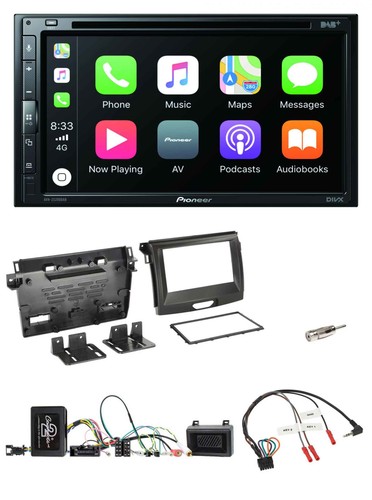 Pioneer dvd 2din volante dab - pioneer,