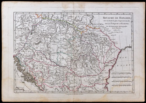1781 carta geografica - -, antica