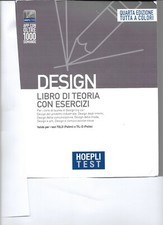HOEPLI TEST DESIGN LIBRO DI TEORIA CON ESERCIZI quarta edizione