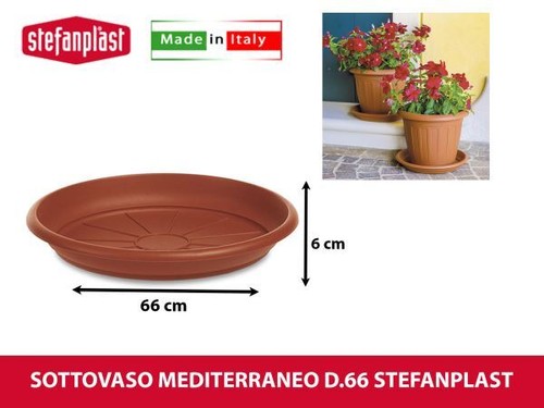 Sottovaso mediterraneo rotondo - sottovaso,