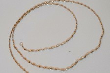 SHINY 14K Y. COLLANA CATENA