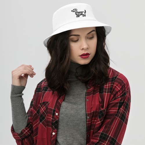 Cappello secchiello cane - a,