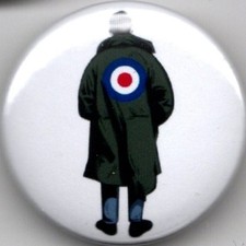 MOD PARKA TARGET Pin Button