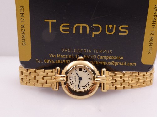 Cartier colisee vermeil lady - cartier,