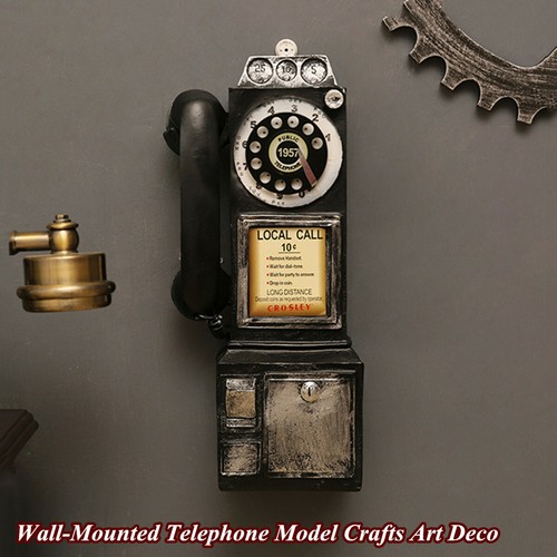 Wall mounted pay phone - pay,