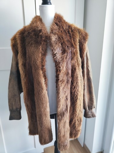 Cappotto pelliccia con - cappotto, in