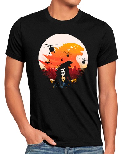 Shirt uomo gojira sunset - uomo,