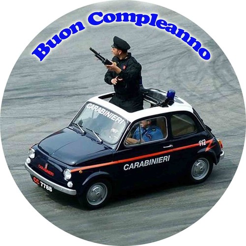 Cialda carabinieri decorazione - cialda,