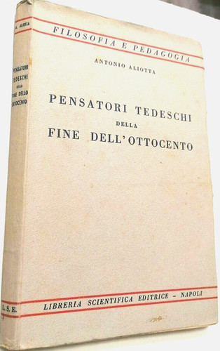Aliotta pensatori tedeschi - a.aliotta,