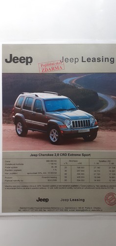 Jeep cherokee crd - 2.8,
