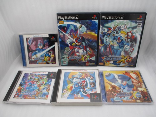 Ps1 ps2 rockman x6 - x5, x7