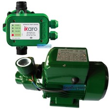 Elettropompa Autoclave Pompa con presscontrol 0.5 HP GIRANTE OTTONE motore acqua