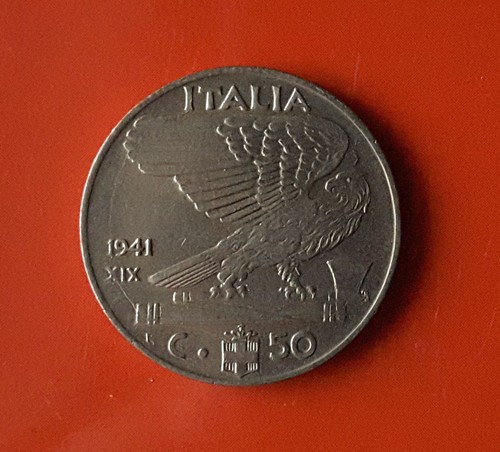 Centesimi 1941 errore - 50,