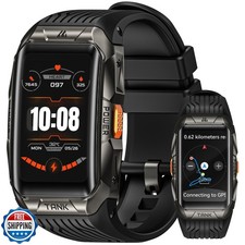 KOSPET Tank X2 Ultra GPS Smart Watch, Vetro Curvo 3D, Acciaio Inox Unibod
