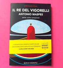 IL RE DEL VIGORELLI ANTONIO MASPES sette volte campione 14x21cm   126pag. PIVA