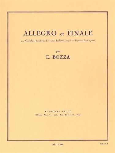 Allegro and finale - allegro, eugène