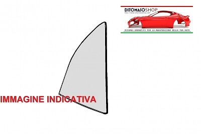 Vetro fisso chiaro porta - fisso, sx