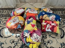 Collezione Set Completo cuscini originali Disney Biancaneve e i sette Nani