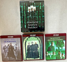 COMPLETTE MATRIX TRILOGY - DEUTSCH * 3X   HD - DVD FILME * TOP *✅