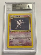 Pokemon TCG BGS 8 HAUNTER 6/62 Fossil- 1999 ITA ITALIANO 1ST EDIZIONE