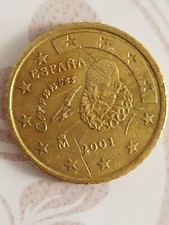 50 CENTESIMI DEL 2001 SPAGNA