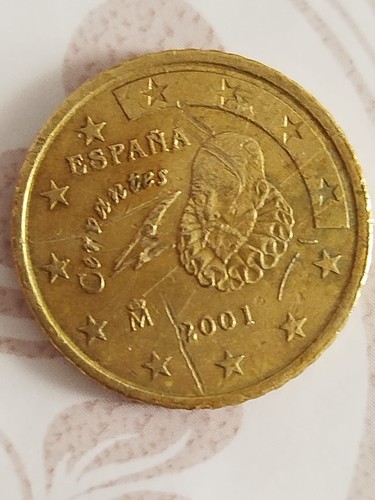 Centesimi del 2001 spagna - 50,