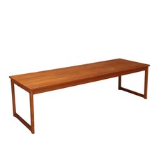 Tavolino Vintage Impiallacciato Teak Danimarca Anni 60 Originale