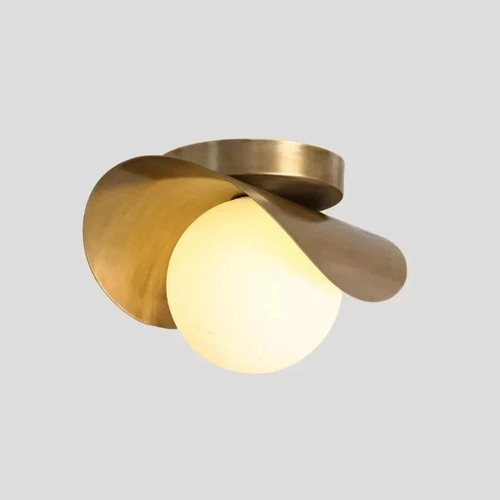 Globo moderno italiano ottone