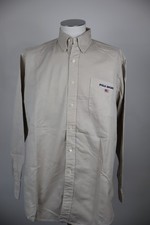 POLO RALPH LAUREN CAMICIA COTONE UOMO L MAN SHIRT VINTAGE CASUAL MANICA LUNGA