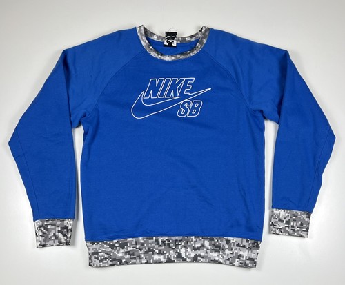 Nike skateboard felpa blu - nike,