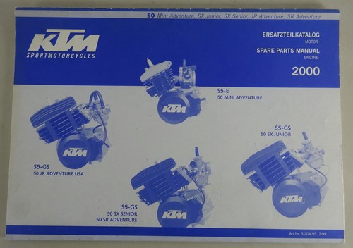 Catalogo ricambi motore ktm - ktm, 50