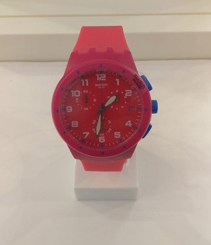 Swatch pink frame orologio - pink,