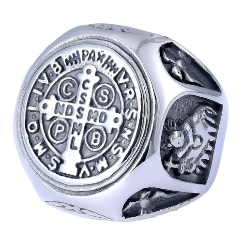 Anello acciaio inox - anello, inciso