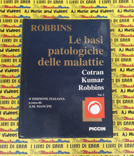 Libro book ROBBINS LE BASI PATOLOGICHE DELLE MALATTIE voL.1 ed.4 1992 PICCIN(RG1
