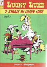 Le raccolte Gazzetta  21 Lucky Luke  21 7 storie di Morris ed. Gazzetta S FU16