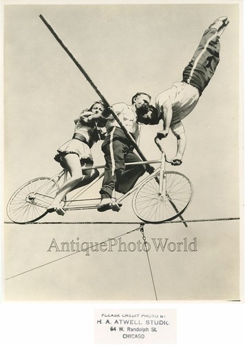 Bicicletta volante wallendas - volante,