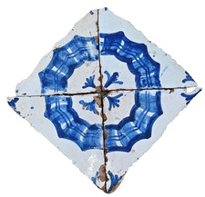 4 Maioliche Antiche Fine 800