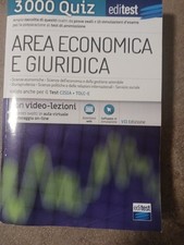 3000 quiz Area economica e
