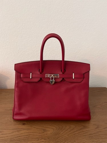 Hermès birkin red epsom - hermès,