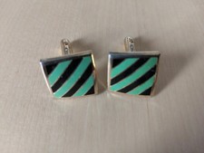 Gemelli uomo anni '60 nero verde