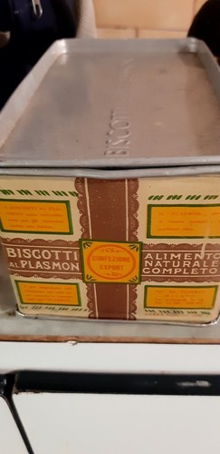 Scatola latta biscotti - scatola,