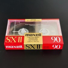 Audio Cassette Maxell SX II 90