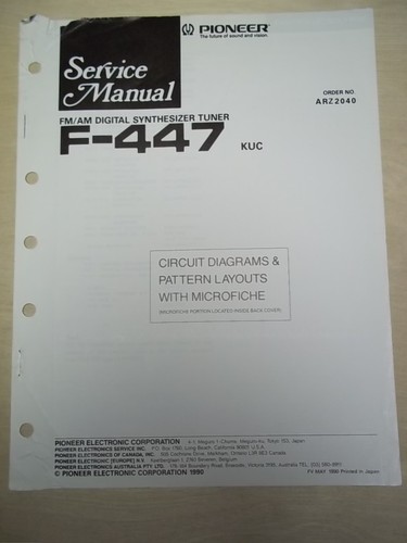 Pioneer manuale - pioneer, di
