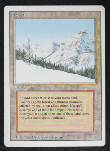 Taiga revised edition - taiga, mtg