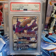 Pokemon Card Darkrai GX Shiny