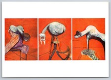 Cartolina Tre studi per figure