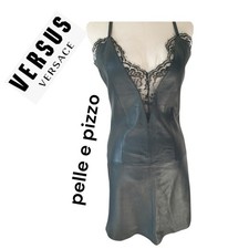 Versus Abito Pelle e Pizzo 44