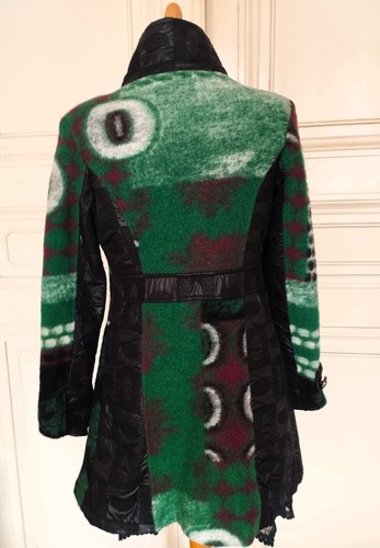 Manteau laine cachemire effets - cachemire,