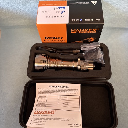 Manker striker mini torcia - striker,