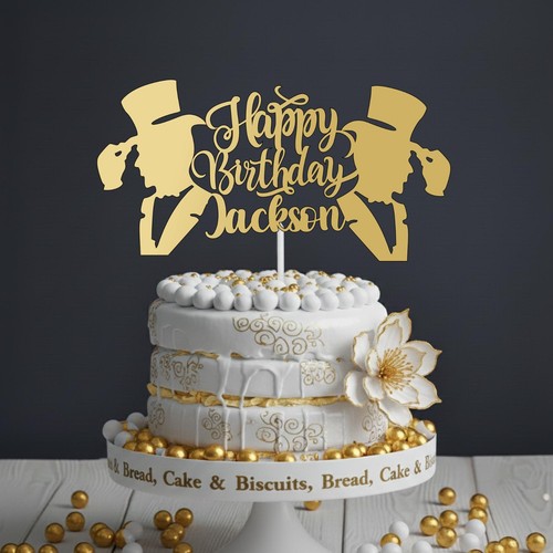 Cake topper buon compleanno - topper,